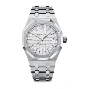 Replica Audemars Piguet Royal Oak 37 mm, Silver Ref. 15450ST.OO.1256ST.01