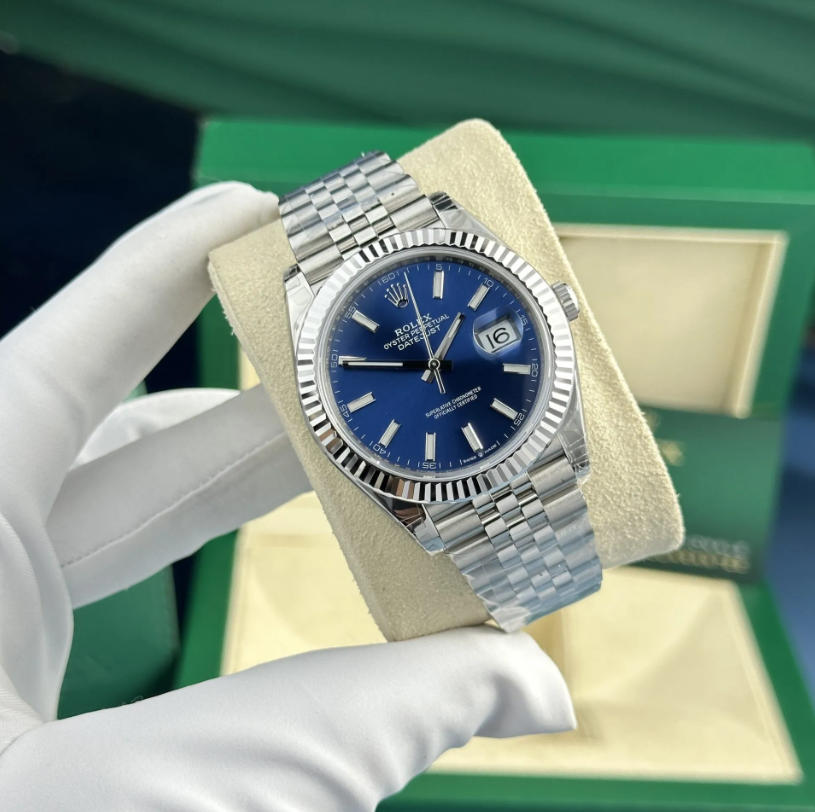 Superclone-Rolex-Datejust-41mm-Blue-Dial-126334-Jubilee-2