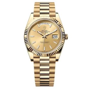 Superclone Rolex Day-Date II Champagne Dial 228238 40 mm