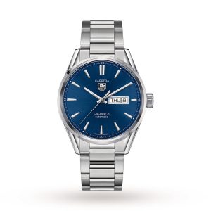 Replica TAG Heuer Carrera Calibre 5 41mm Automatic Day-Date Mens Watch WAR201E.BA0723
