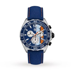 Replica TAG Heuer Formula 1 Gulf Quartz Chronograph Special Edition 43mm Mens Watch CAZ101N.FC8243