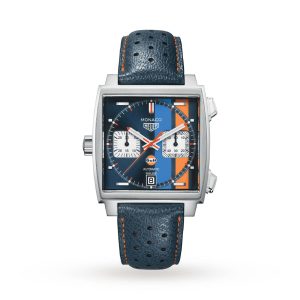 Replica TAG Heuer Special Edition Monaco Gulf Calibre 11 39mm Mens Watch CAW211R.FC6401