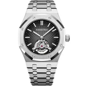 Replica Audemars Piguet Royal Oak Tourbillon 41 mm, Black Ref. 26522BC.OO.1220BC.01