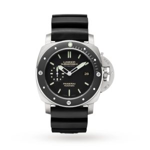 Replica Panerai Submersible Mens Black 47mm watch