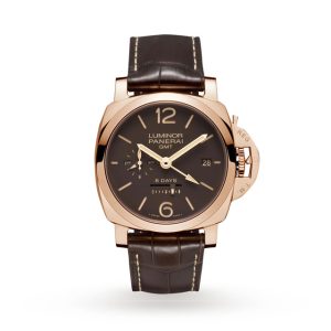 Replica Panerai Luminor Mens Brown 44mm watch
