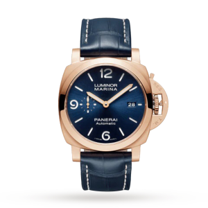 Replica Panerai Luminor Mens Blue 44mm watch