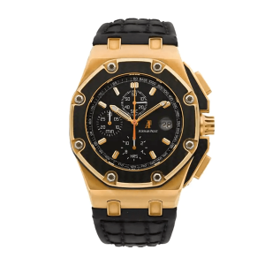 Replica Audemars Piguet Royal Oak Offshore Juan Pablo Montoya 42 mm, Rose Gold/Carbon Ref. 26030RO.OO.D001IN.01