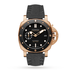 Replica Panerai Submersible Mens Black 42mm watch