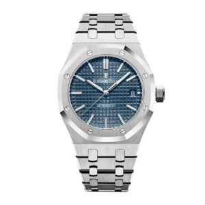 Replica Audemars Piguet Royal Oak 37 mm, Blue Ref. 15450ST.OO.1256ST.03