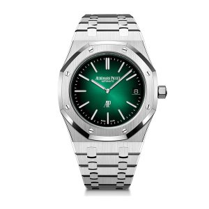 Replica Audemars Piguet Royal Oak 39 mm, Smoked green Ref. 15202PT.OO.1240PT.01