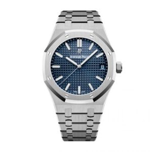 Replica Audemars Piguet Royal Oak 41 mm, Blue Ref. 15500ST.OO.1220ST.01