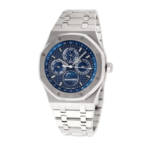 Replica Audemars Piguet Royal Oak 41 mm, Blue Ref. 26574ST.OO.1220ST.02