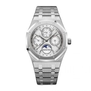 Replica Audemars Piguet Royal Oak 41 mm, Silver Ref. 26574ST.OO.1220ST.01