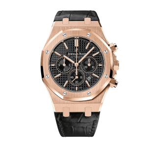 Replica Audemars Piguet Royal Oak Chronograph 41 mm, Black Ref. 26320OR.OO.D002CR.01