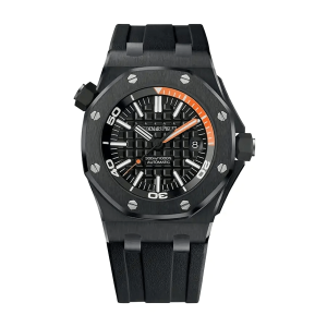 Replica Audemars Piguet Royal Oak Offshore 42 mm, Black Ref. 15707CE.OO.A002CA.01