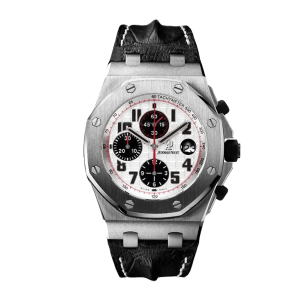 Replica Audemars Piguet Royal Oak Offshore 42 mm, White Ref. 26170ST.OO.D101CR.02