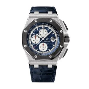 Replica Audemars Piguet Royal Oak Offshore 44 mm, Blue Ref. 26401PO.OO.A018CR.01