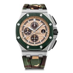 Replica Audemars Piguet Royal Oak Offshore 44 mm, Champagne Ref. 26400SO.OO.A054CA.01