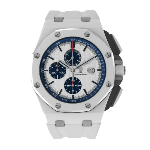 Replica Audemars Piguet Royal Oak Offshore 44 mm, White Ref. 26402CB.OO.A010CA.01