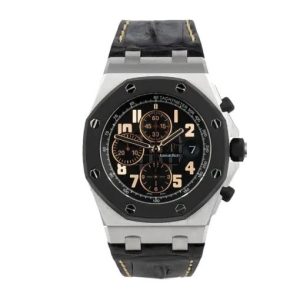 Replica Audemars Piguet Royal Oak Offshore 57th Street 42 mm, Black Ref. 26298SK.OO.D101CR.01