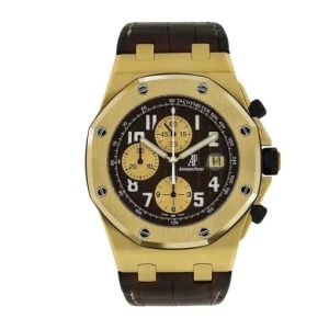 Replica Audemars Piguet Royal Oak Offshore Arnold Schwarzenegger 42 mm, Brown Ref. 26007BA.OO.D088CR.01
