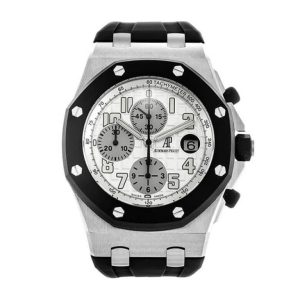 Replica Audemars Piguet Royal Oak Offshore “Rubberclad” 42 mm, White Ref. 25940SK.OO.D002CA.02