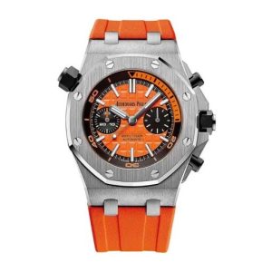 Replica Audemars Piguet Royal Oak Offshore Diver 42 mm, Orange Ref. 26703ST.OO.A070CA.01