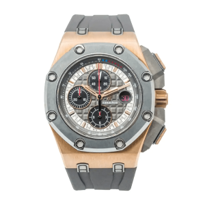 Replica Audemars Piguet Royal Oak Offshore Michael Schumacher 44 mm, Grey Ref. 26568OM.OO.A004CA.01
