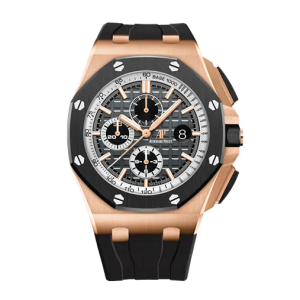 Replica Audemars Piguet Royal Oak Offshore Pride of Germany 44 mm, Black Ref. 26416RO.OO.A002CA.01