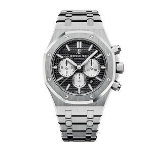 Replica Audemars Piguet Royal Oak Selfwinding 41 mm, Black Ref. 26331ST.OO.1220ST.02