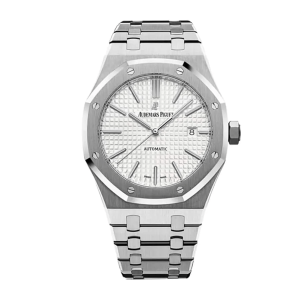 Replica Audemars Piguet Royal Oak Selfwinding 41 mm, White Ref. 15400ST.OO.1220ST.02
