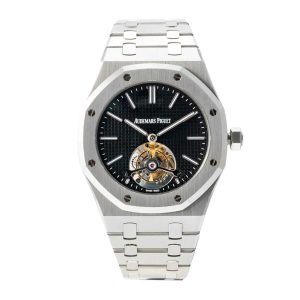 Replica Audemars Piguet Royal Oak Tourbillon 41 mm, Black Ref. 26512ST.OO.1220ST.01
