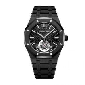 Replica Audemars Piguet Royal Oak Tourbillon 41 mm, Black Ref. 26522CE.OO.1225CE.01