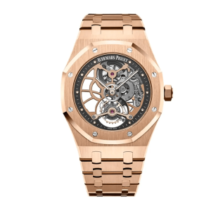 Replica Audemars Piguet Royal Oak Tourbillon 41 mm, Skeleton Ref. 26518OR.OO.1220OR.01