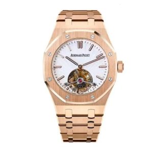 Replica Audemars Piguet Royal Oak Tourbillon 41 mm, White Ref. 20180803AP004