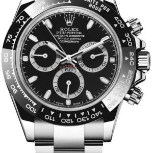 Superclone Rolex Daytona “Reverse Panda” Black Dial 116500LN