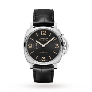 Replica Panerai Luminor Due Mens Black 45mm watch