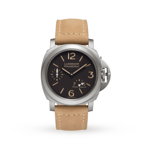 Replica Panerai Luminor Mens Brown 44mm watch