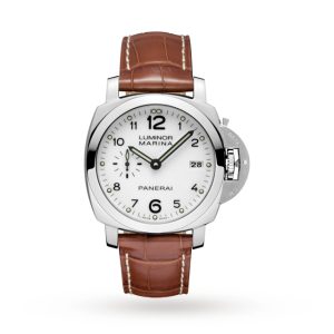 Replica Panerai Luminor Mens White 42mm watch