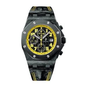Replica Audemars Piguet Royal Oak Offshore Bumblebee 42 mm, Black/Yellow Ref. 26176FO.OO.D101CR.02